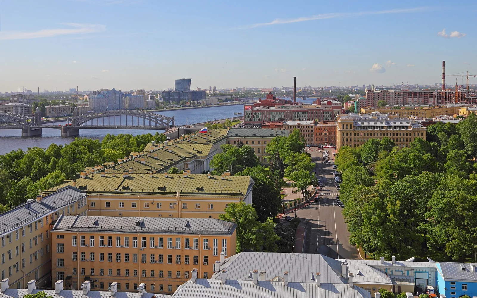 Большеохтинский мост