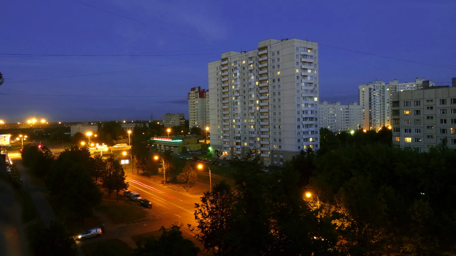 Жилые кварталы Янино